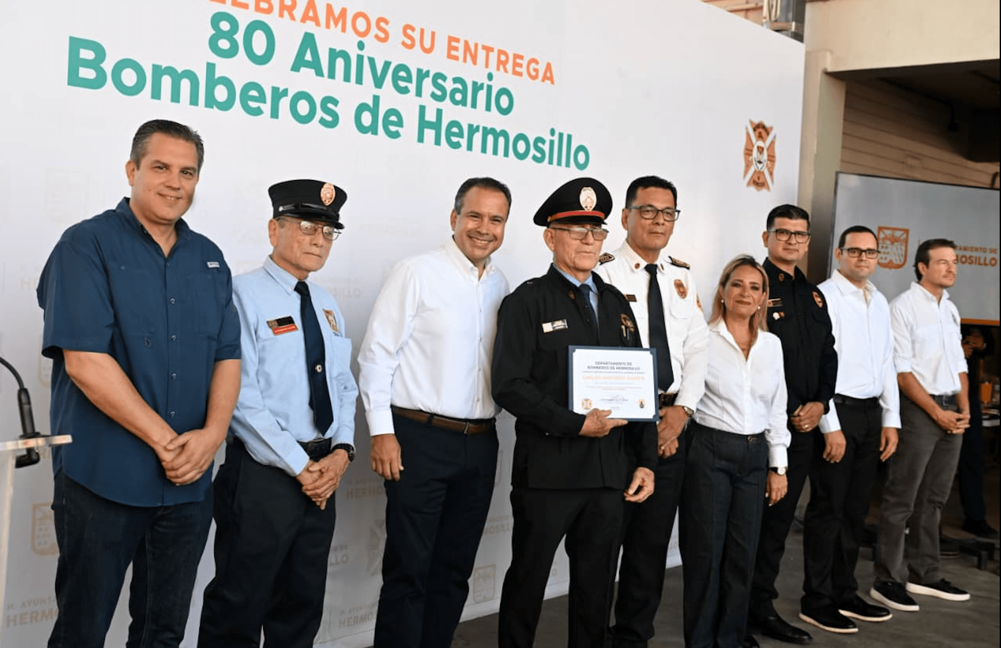 Reconoce 'Toño' Astiazarán a fundadores de Bomberos