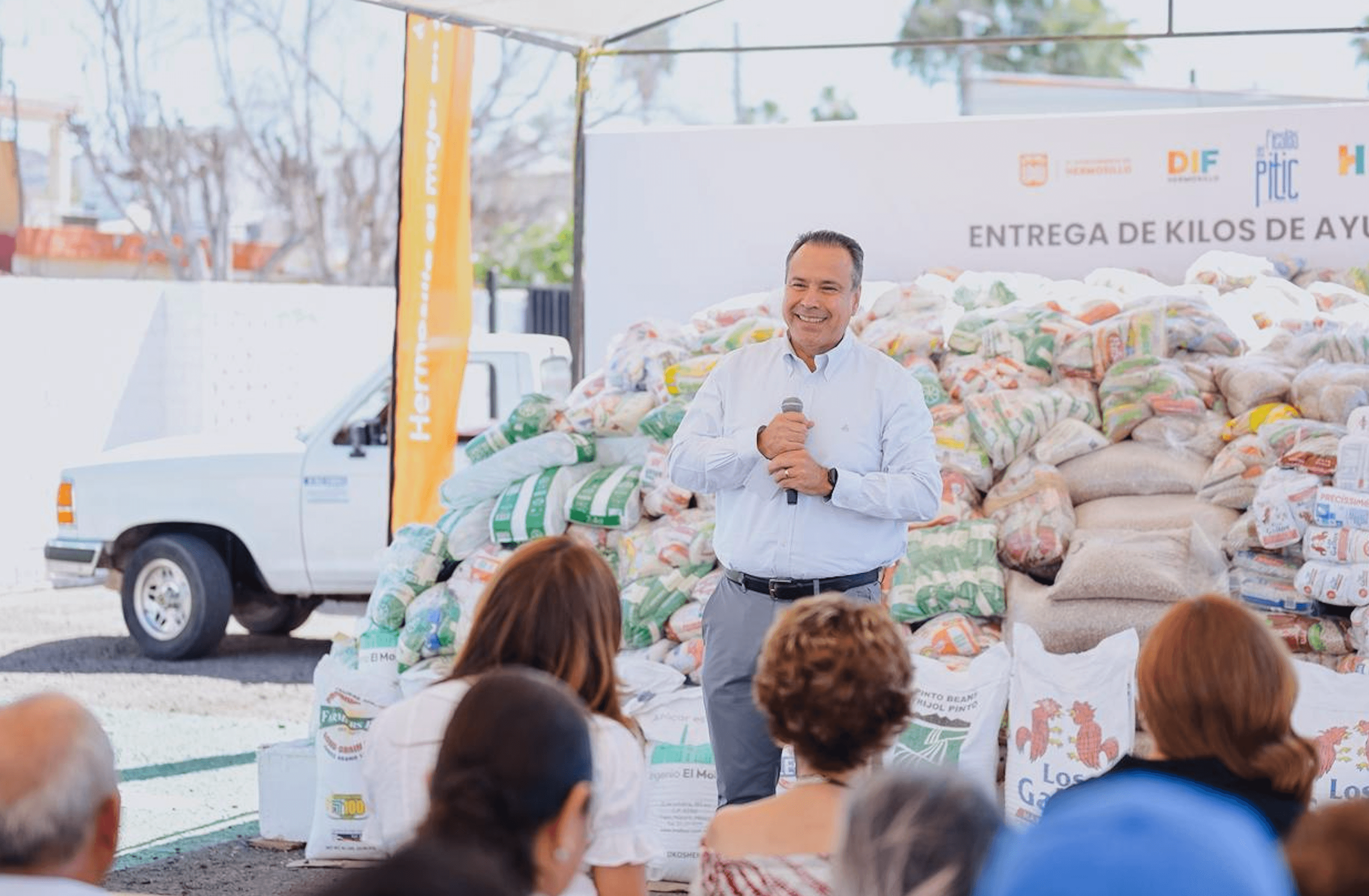 Entrega DIF Hermosillo 6 tons. de alimento a 61 asociaciones