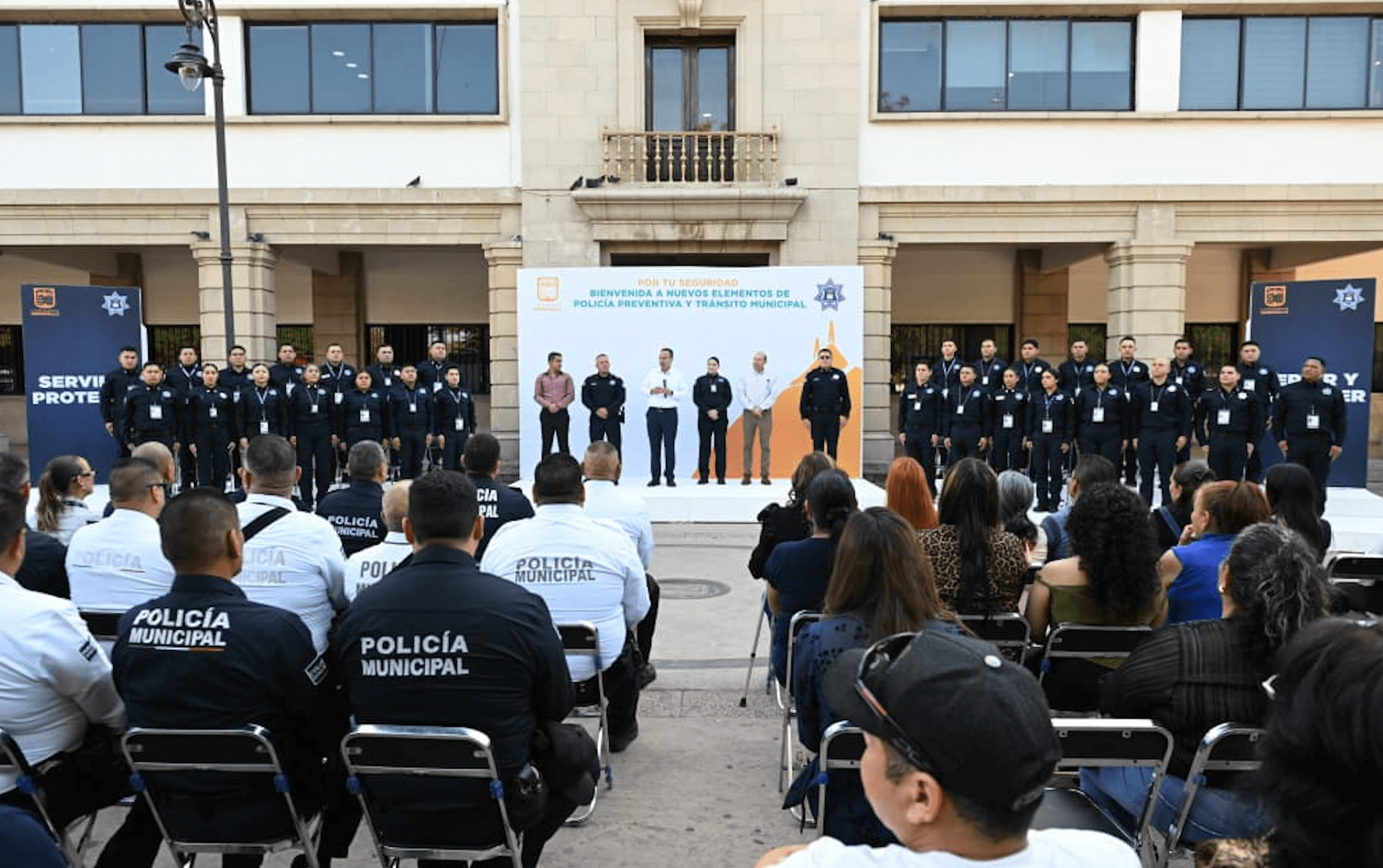 Aumenta cuerpo policial en la Jefatura Hermosillo