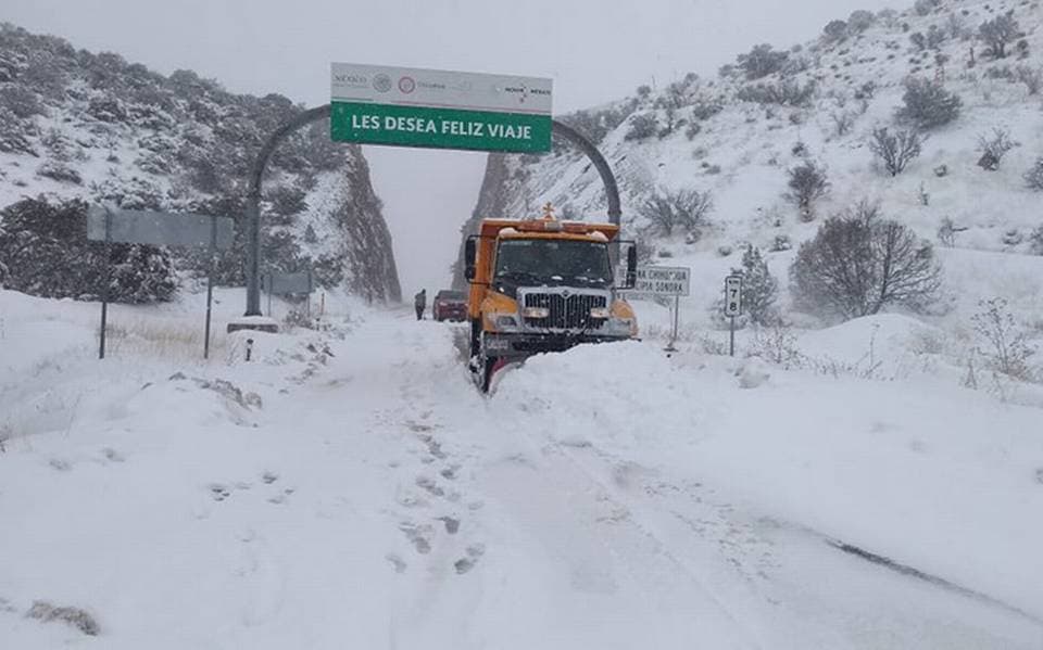Golpeará a Sonora tormenta invernal