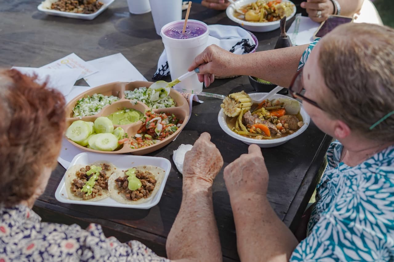 Muestra Gastronómica en San Pedro