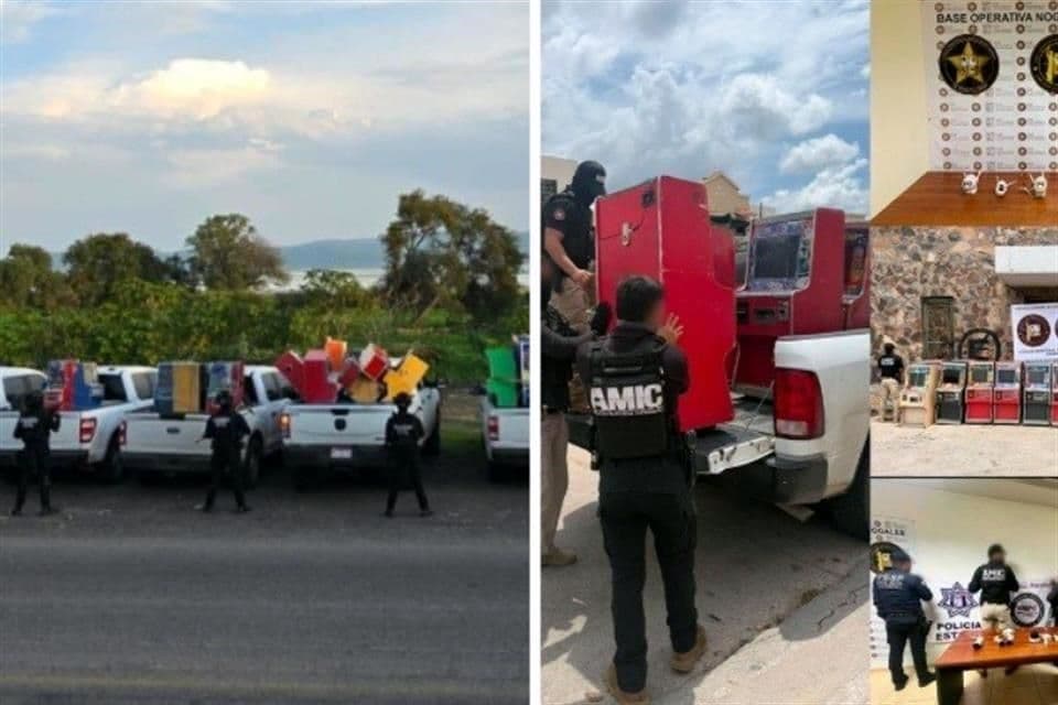 Decomisan tragamonedas ligadas al Narco en Sonora y Michoacán
