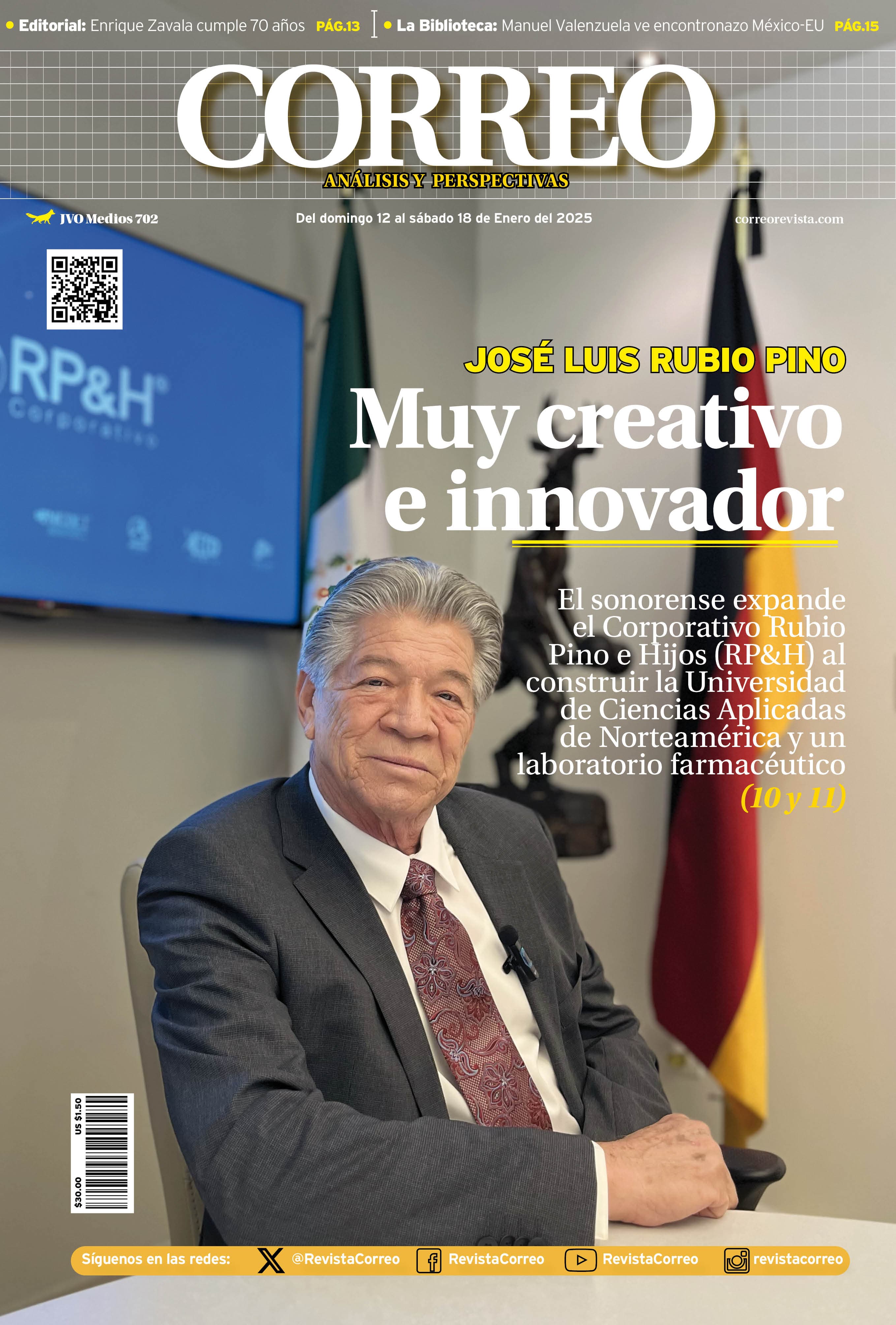 Portada de la edición 702
