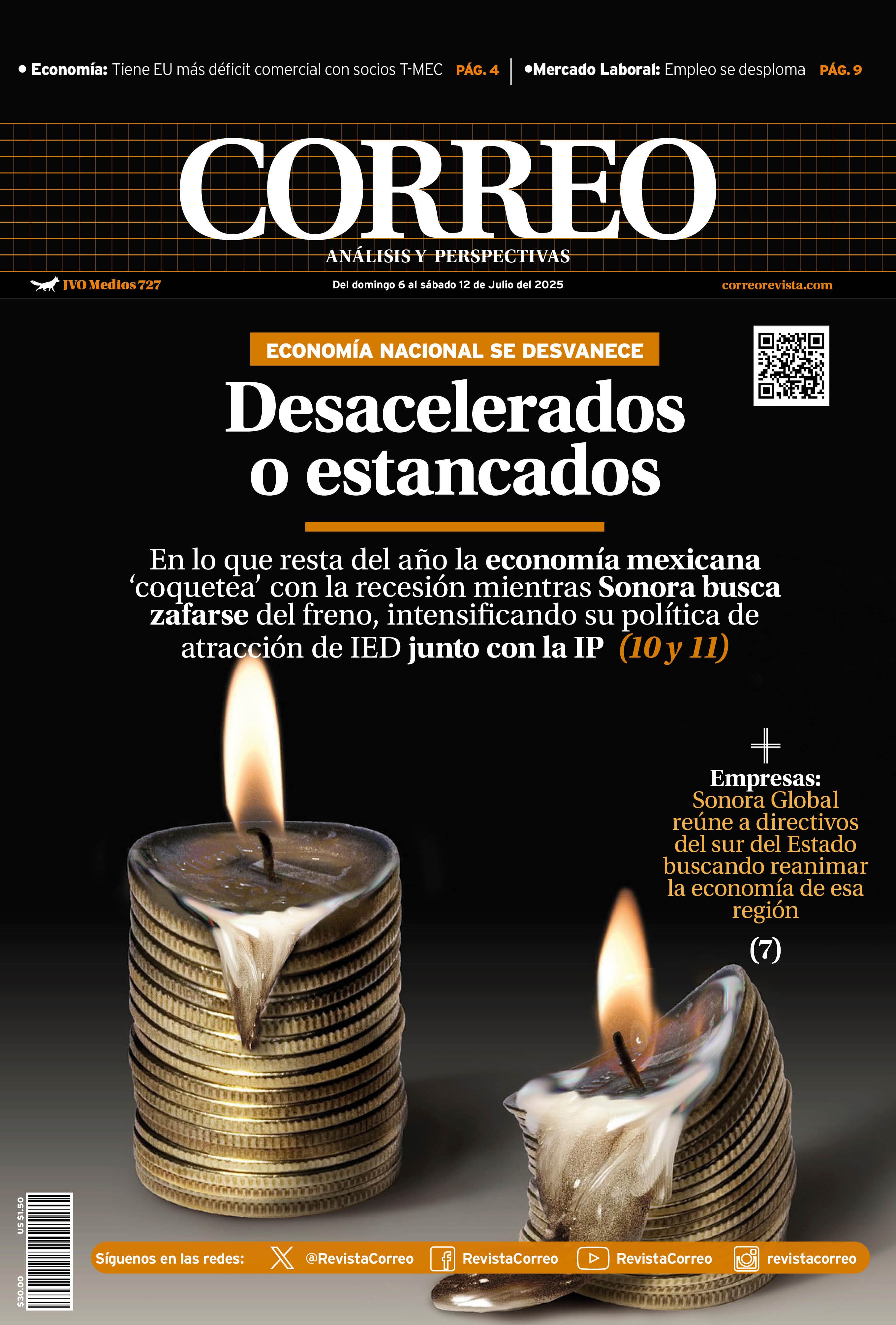 Portada de la edición REVISTA CORREO 727