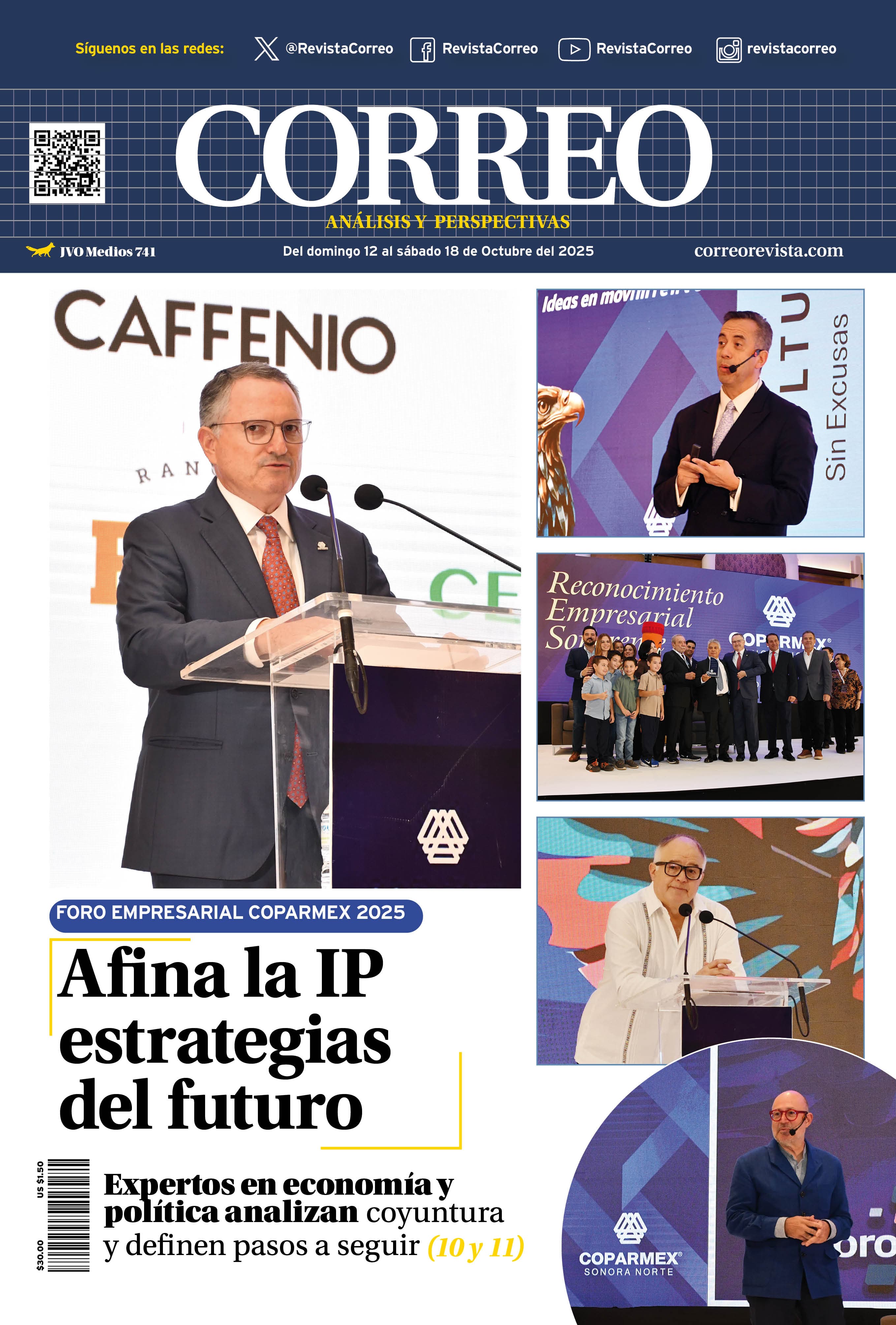 Portada de la edición REVISTA CORREO 741