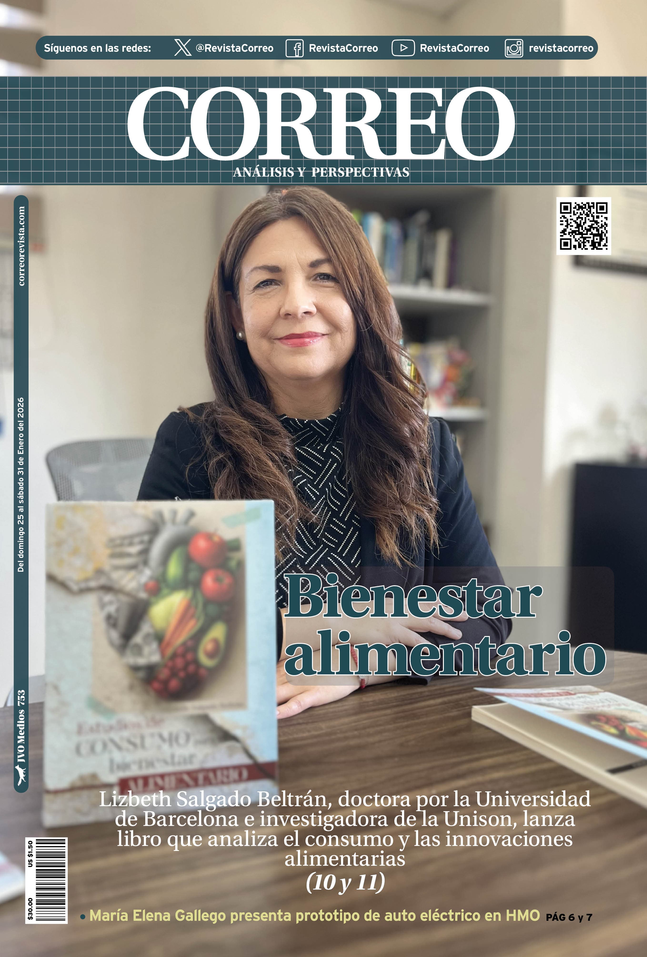 Portada de la edición REVISTA CORREO 753