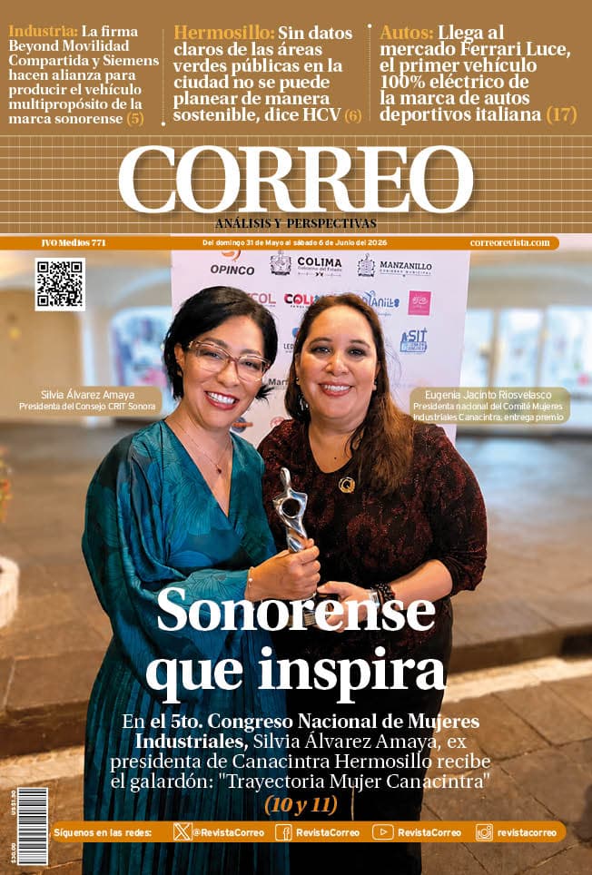Portada de la edición REVISTA CORREO 771