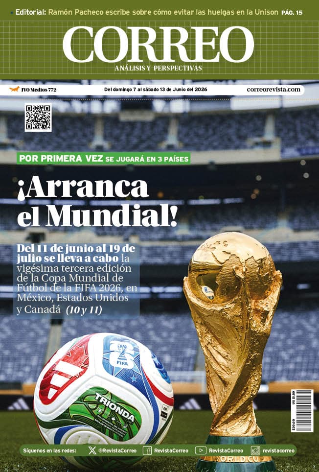 Portada de la edición REVISTA CORREO 772