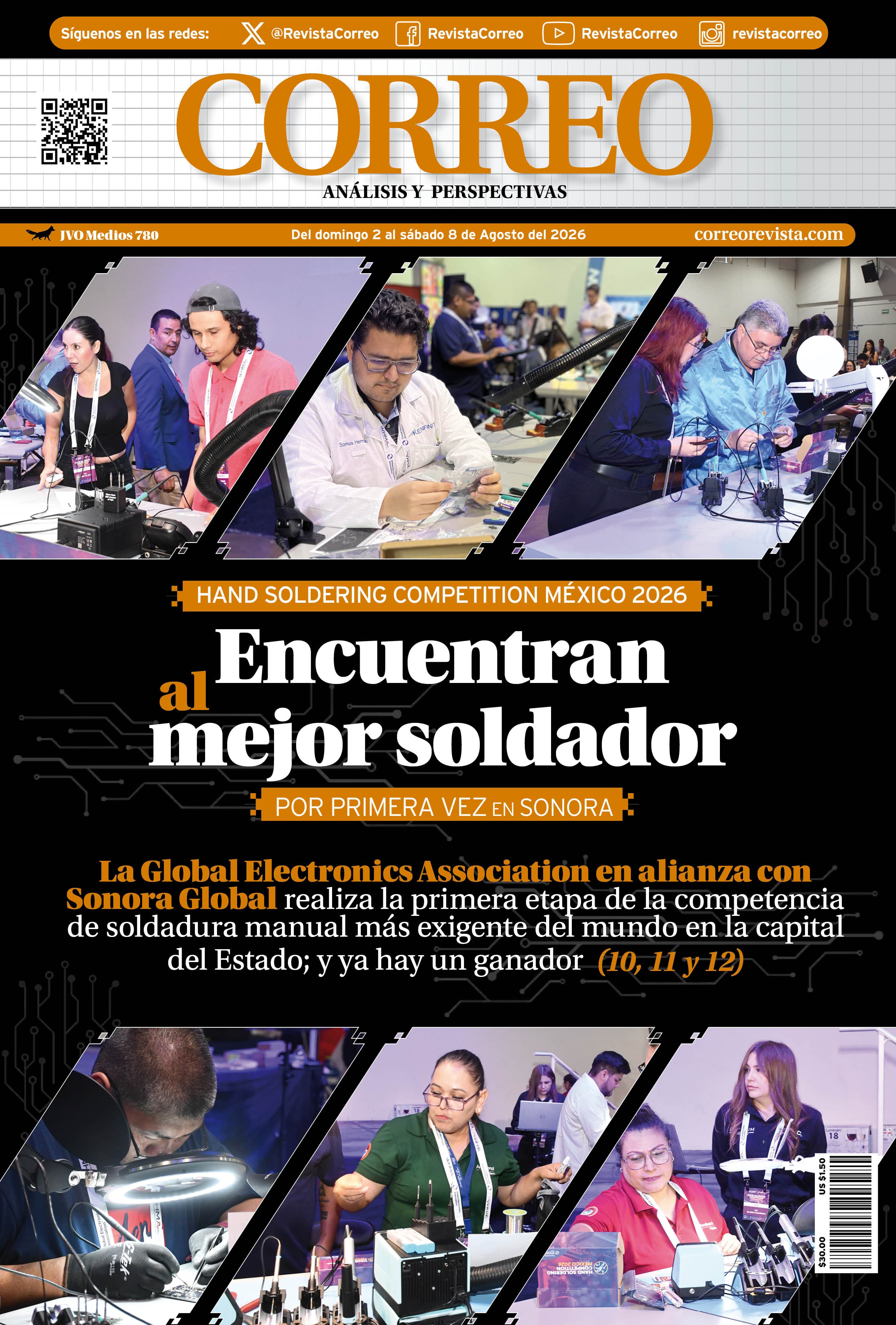 Portada de la edición REVISTA CORREO 780