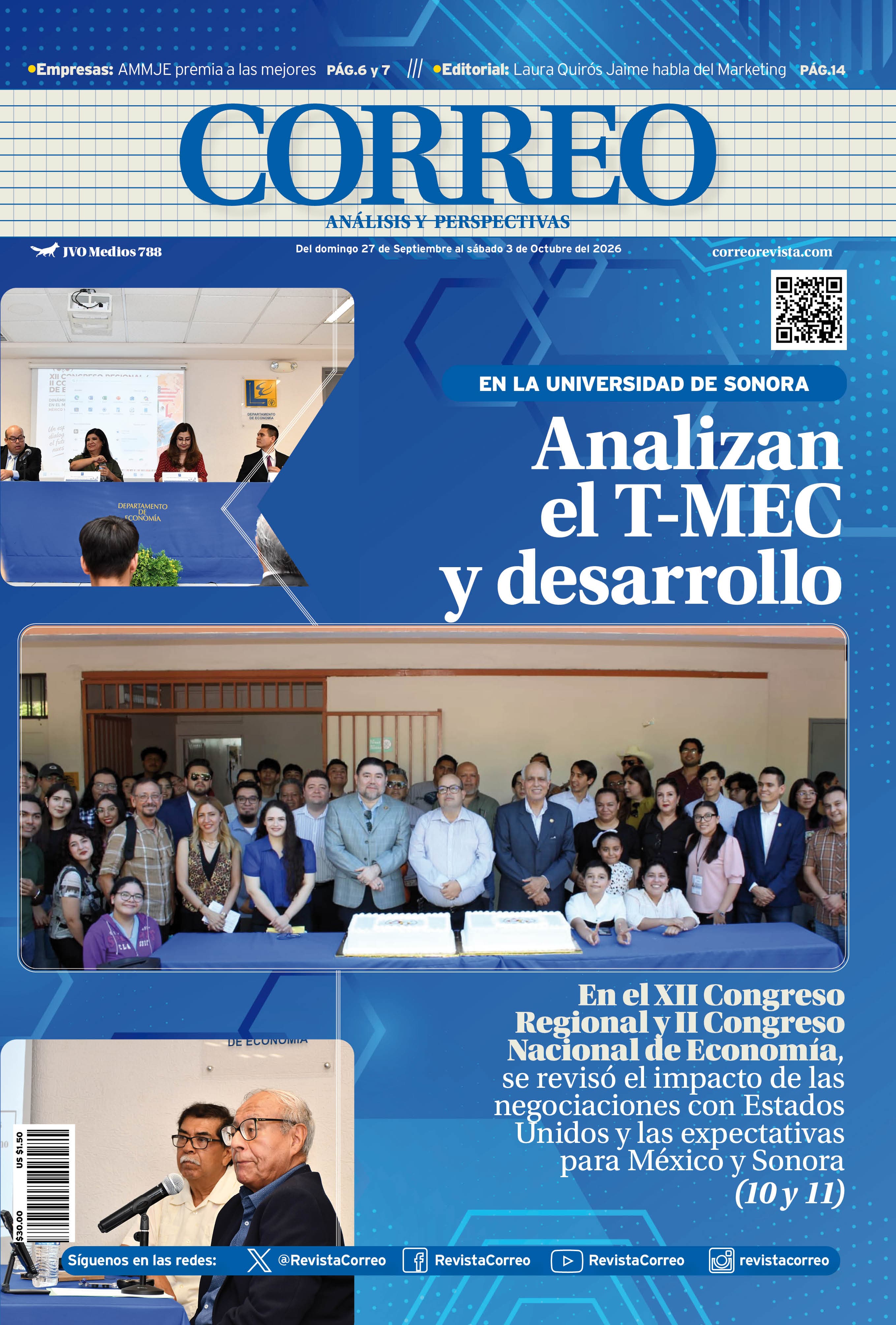 Portada de la edición Revista CORREO 788
