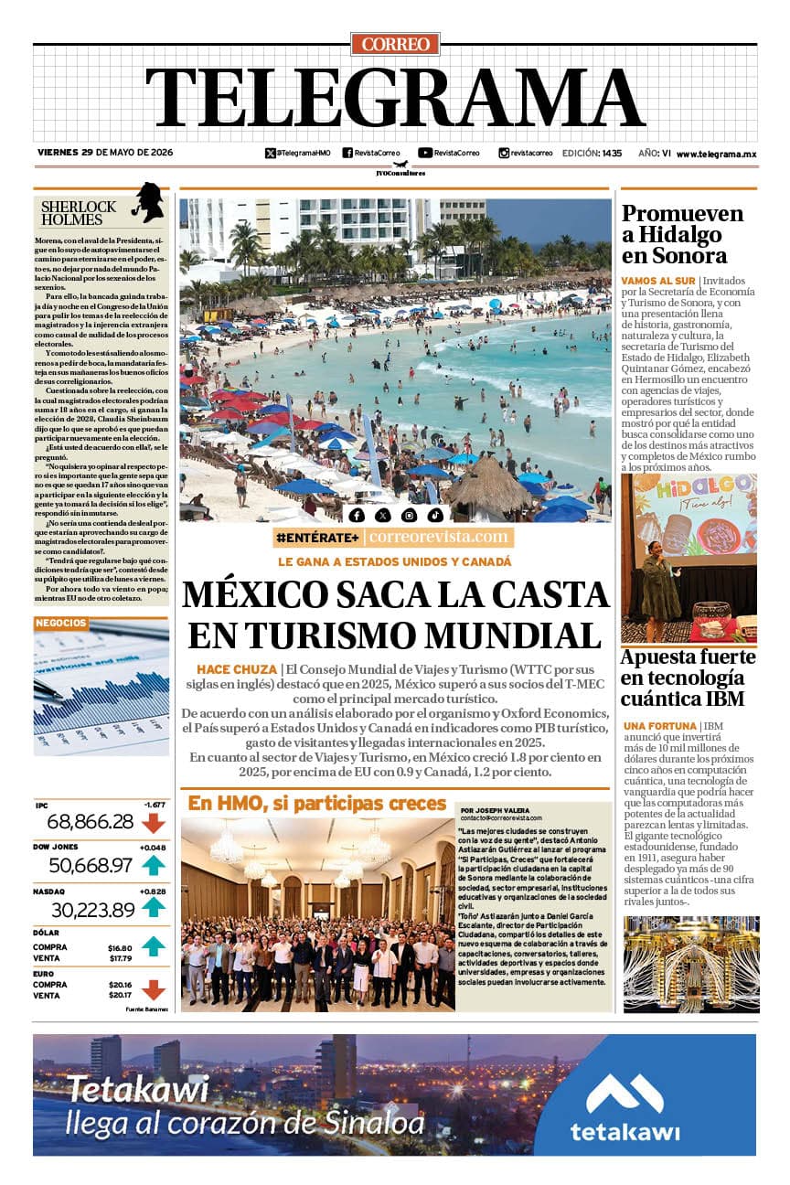 Portada de la edición TELEGRAMA 1435