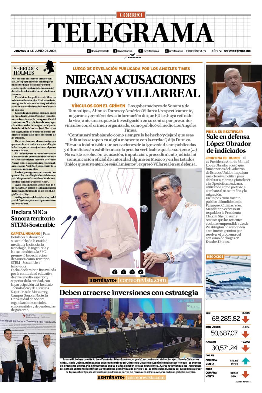 Portada de la edición TELEGRAMA 1439