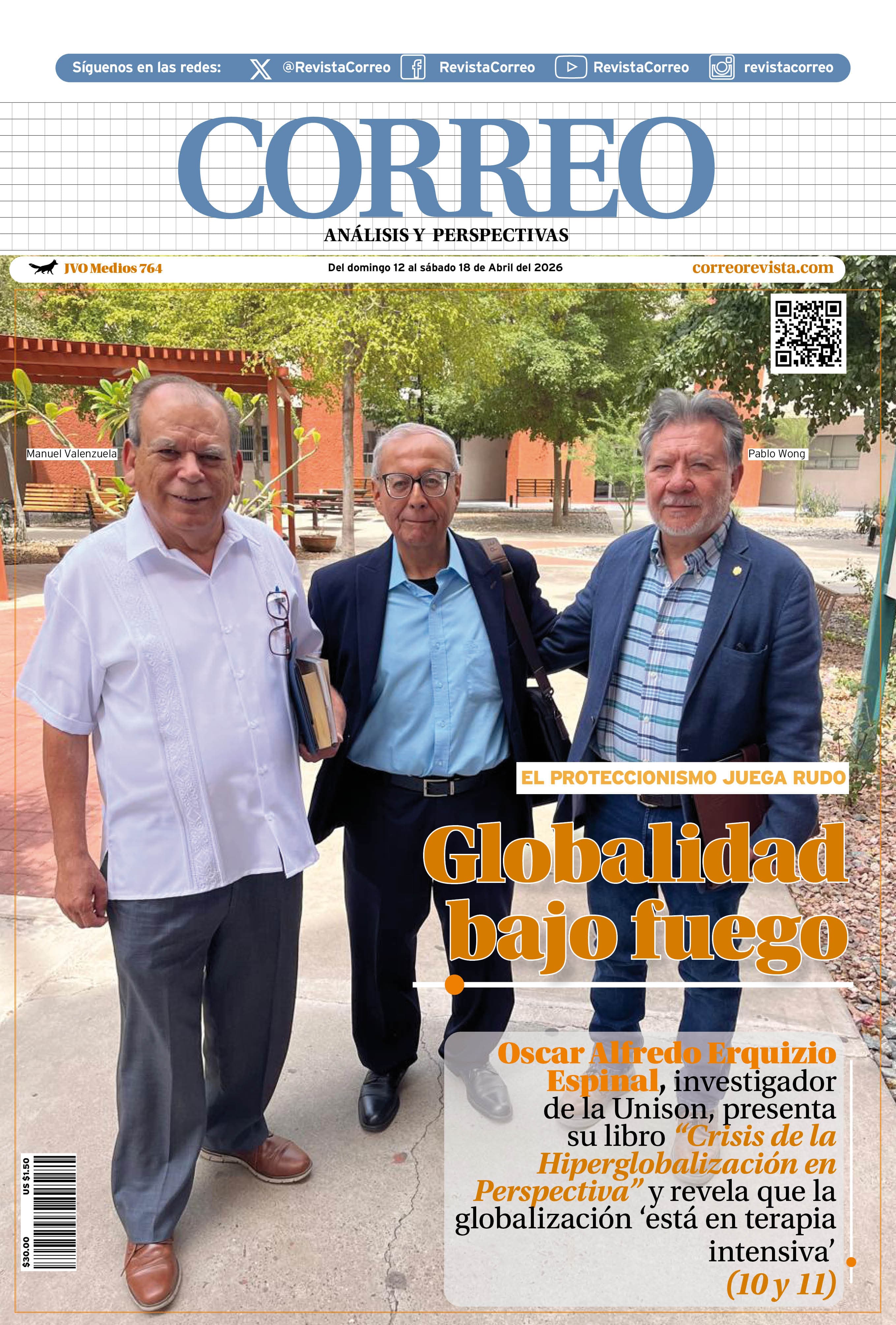 Portada de la edición REVISTA CORREO 764